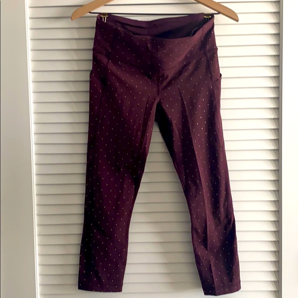 Soulcycle x Lululemon Bordeaux Leggings (8)